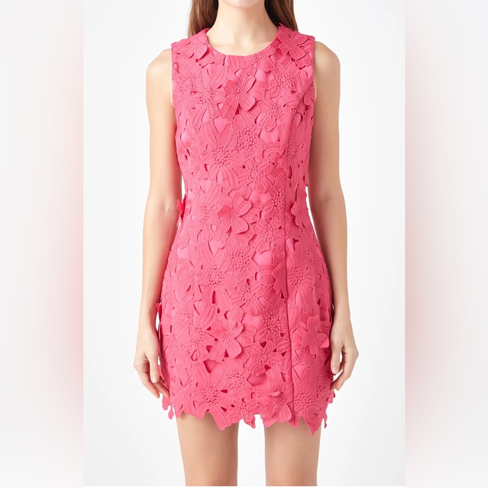 Floral Embroidered Dress